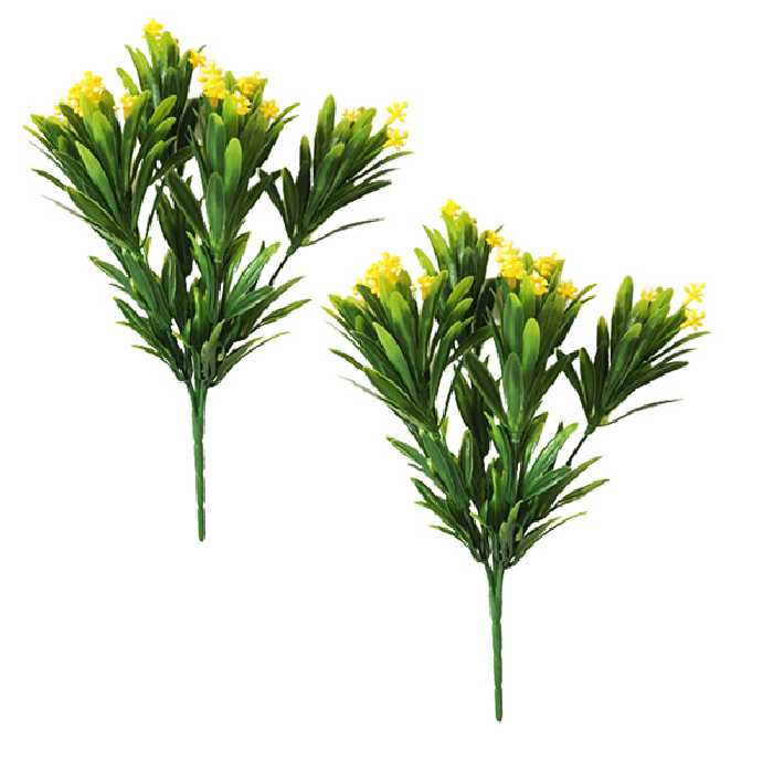 دسته گل مصنوعی مدل رزماری کد 679 بسته 2 عددی