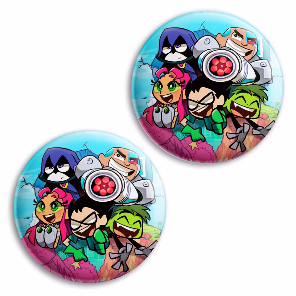 پیکسل پرمانه طرح teen titans کد pm2n.28500 مجموعه 2 عددی