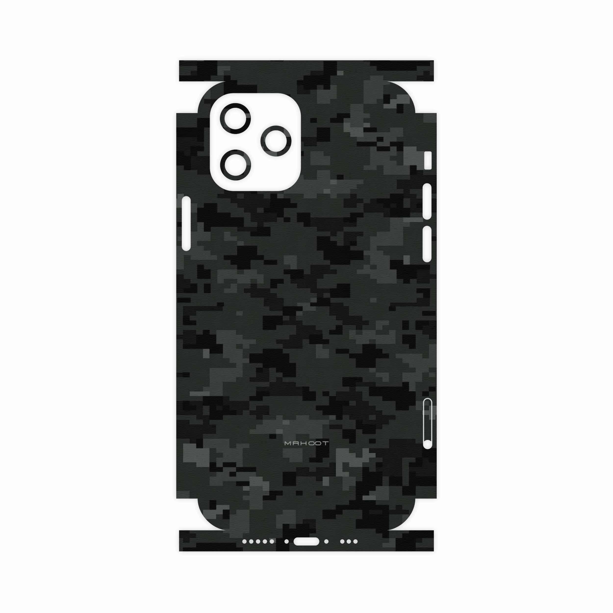 برچسب پوششی ماهوت مدل Night-Army-Pixel-FullSkin مناسب برای گوشی موبایل اپل iPhone 12 Pro