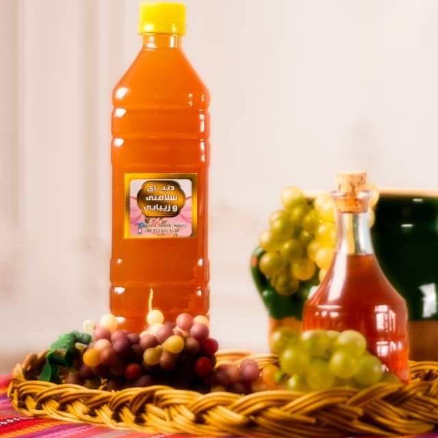 سرکه انگور طبیعی یک لیتری