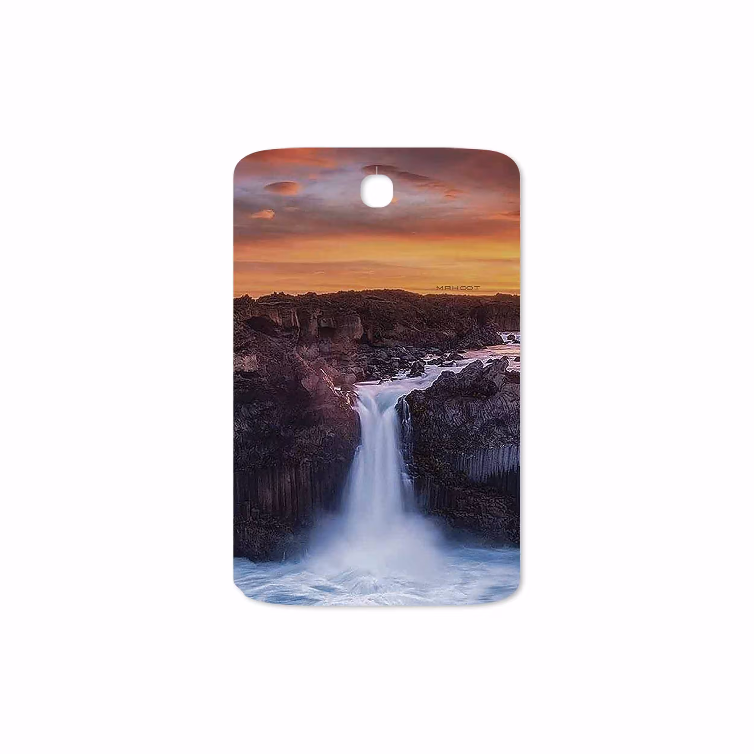 برچسب پوششی ماهوت مدل Waterfall مناسب برای تبلت سامسونگ Galaxy Note 8.0 2013 N5100