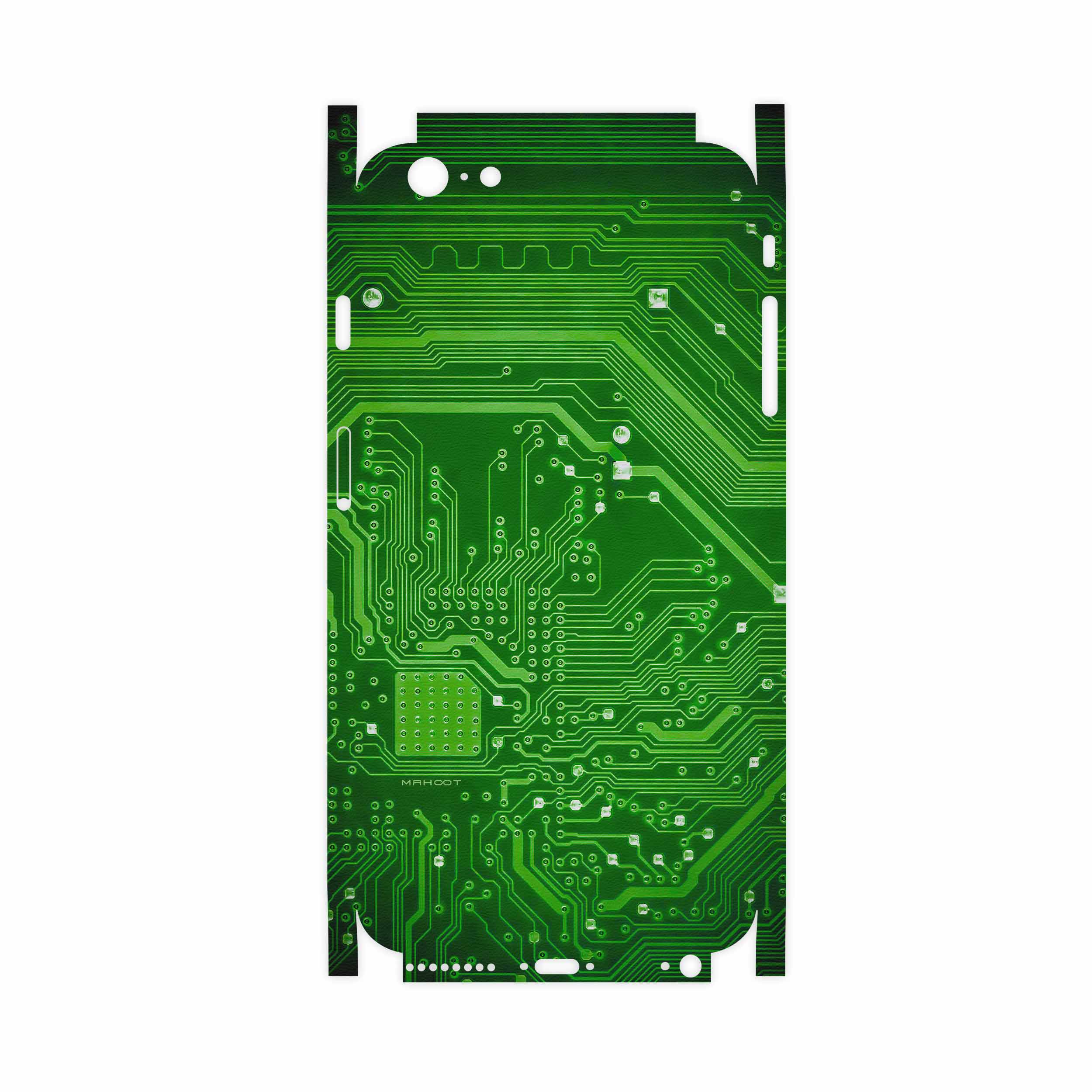 برچسب پوششی ماهوت مدل Green Printed Circuit Board-FullSkin مناسب برای گوشی موبایل اپل iPhone 6s Plus