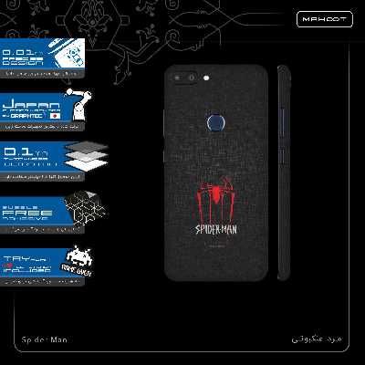 برچسب پوششی ماهوت مدل Spider-Man-FullSkin مناسب برای گوشی موبایل جی پلاس T10
