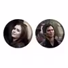 پیکسل خندالو مدل دیمون و استفان سالواتوره خاطرات یک خون آشام The Vampire Diaries کد 2027420281 مجموعه 2 عددی