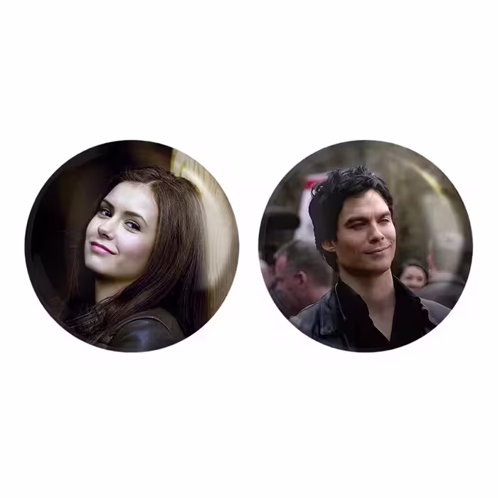 پیکسل خندالو مدل دیمون و استفان سالواتوره خاطرات یک خون آشام The Vampire Diaries کد 2027420281 مجموعه 2 عددی