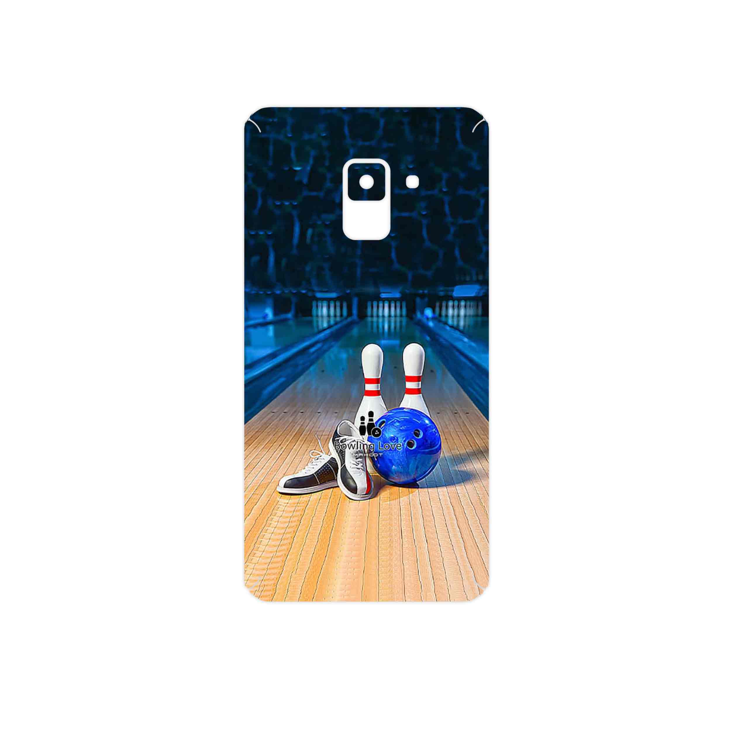 برچسب پوششی ماهوت مدل Bowling مناسب برای گوشی موبایل سامسونگ Galaxy A8 2018