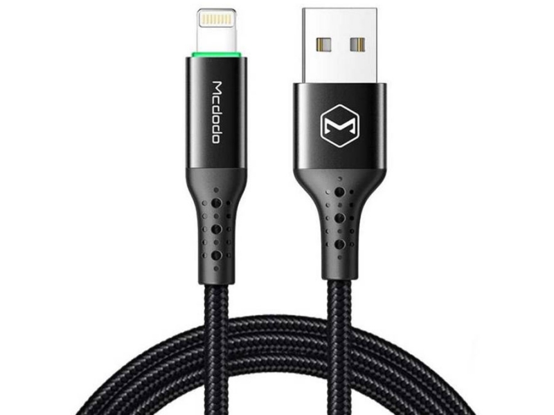 کابل شارژ هوشمند لایتنینگ مک دودو Mcdodo Auto Power Off Lightninig Cable 1.2m CA-741