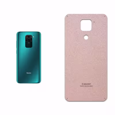 برچسب پوششی ماهوت مدل Rose Gold Leather مناسب برای گوشی موبایل شیائومی Redmi Note 9