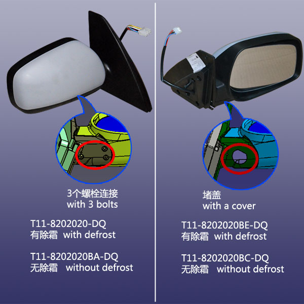 آینه بیرونی راست ام وی ام X33 چین یدک مرکزی - خرید لوازم یدکی خودروهای چینی - لوازم یدکی خودروهای کره ای - لوازم یدکی خودروهای ژاپنی - کف قیمت بازار - ارسال سریع به سراسر ایران