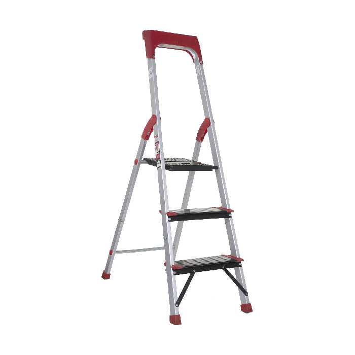 نردبان 3 پله آلوم پارس پله مدل کلاسیک