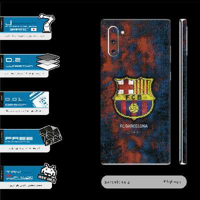 برچسب پوششی ماهوت مدل BARCELONA-FC-2-FullSkin مناسب برای گوشی موبایل سامسونگ Galaxy Note10