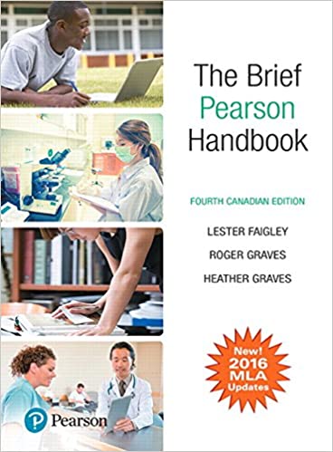 خرید و دانلود نسخه کامل کتاب The Brief Pearson Handbook (4th Canadian Edition) - Pdf