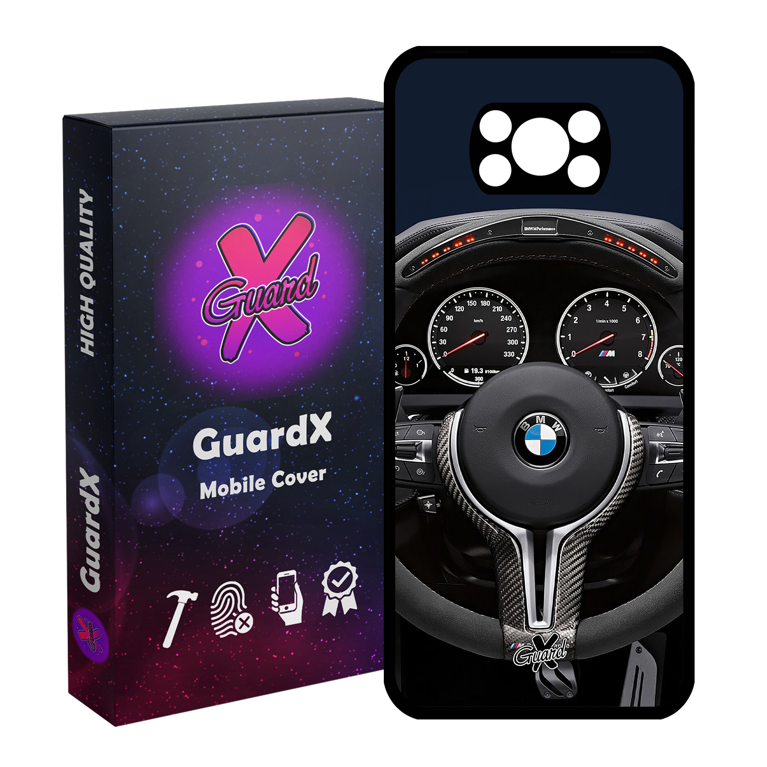 کاور گارد ایکس مدل Glass10345 مناسب برای گوشی موبایل شیائومی Poco X3 / Poco X3 NFC