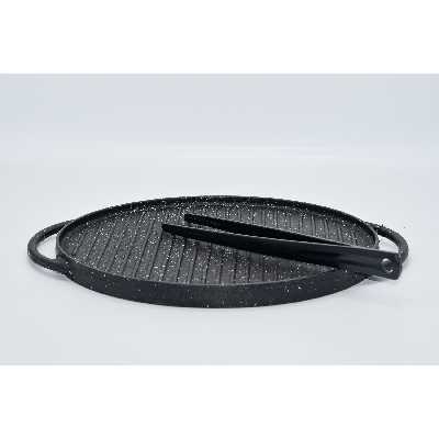 تابه گریل مدل بیضی کد 6011 سایز 42