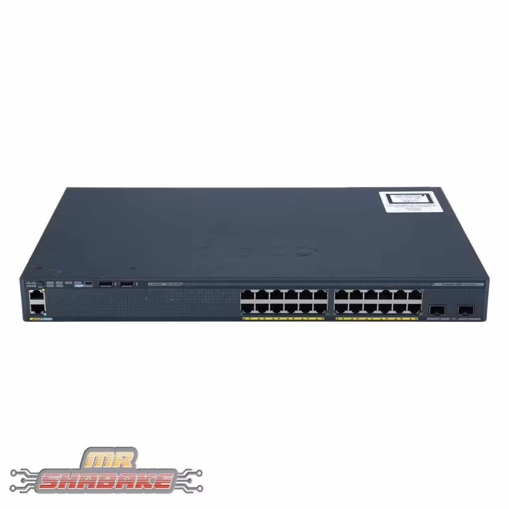 قیمت و خرید سوئیچ سیسکو WS-C2960X-24TD-L | مستر شبکه