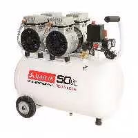 کمپرسور هوا دو موتوره برند محک مدل HSU1100-50L بی صدا و بدون روغن