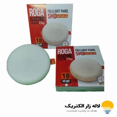 قیمت و خرید پنل فول لایت 18 وات گرد توکار سایز شو LED