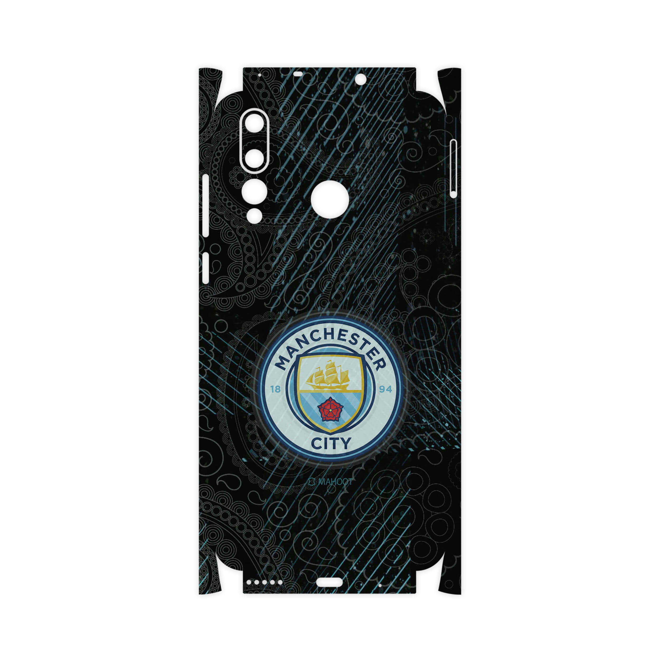 برچسب پوششی ماهوت مدل Manchester-City-FullSkin مناسب برای گوشی موبایل هوآوی NOVA 4
