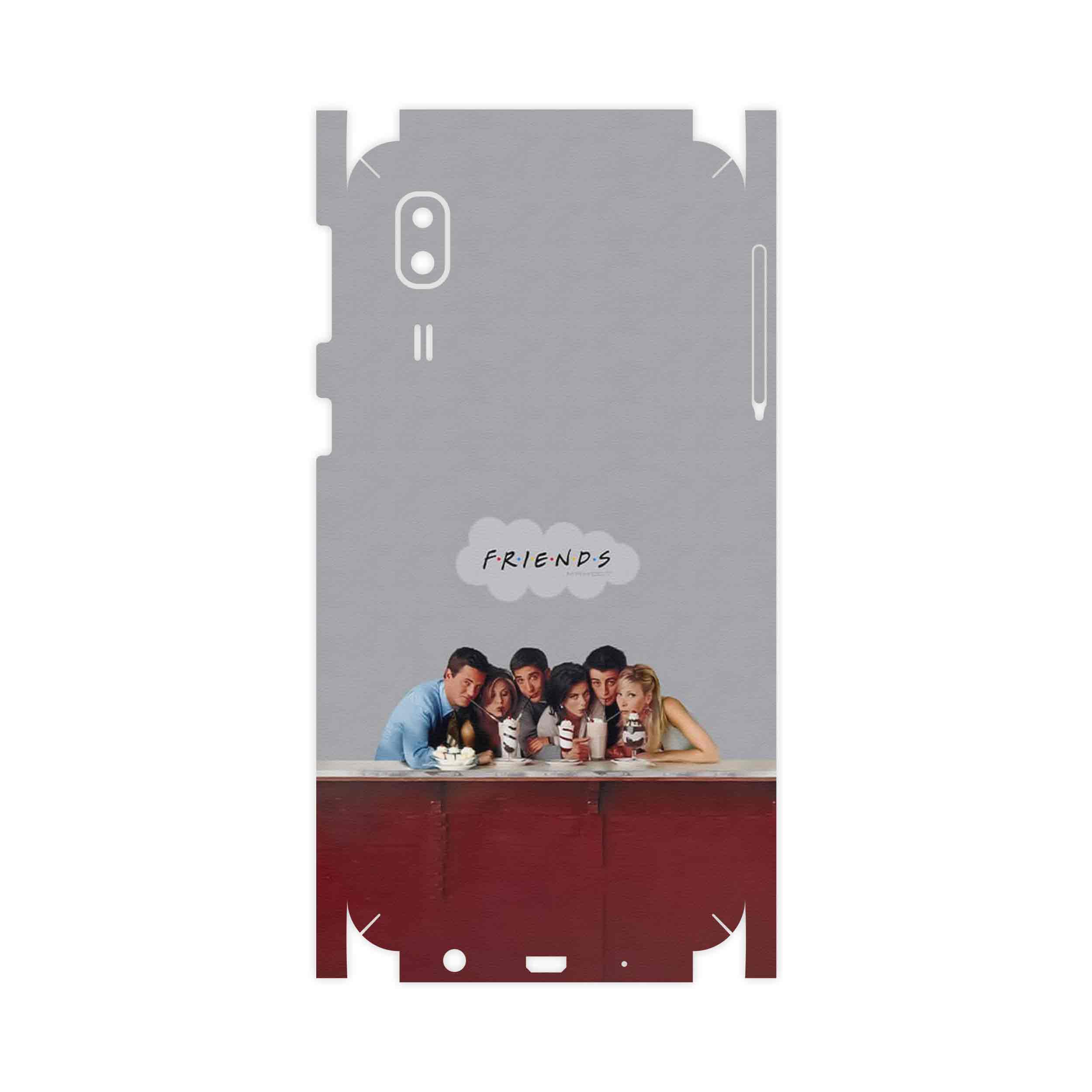 برچسب پوششی ماهوت مدل Friends 1-FullSkin مناسب برای گوشی موبایل سامسونگ Galaxy A2 Core