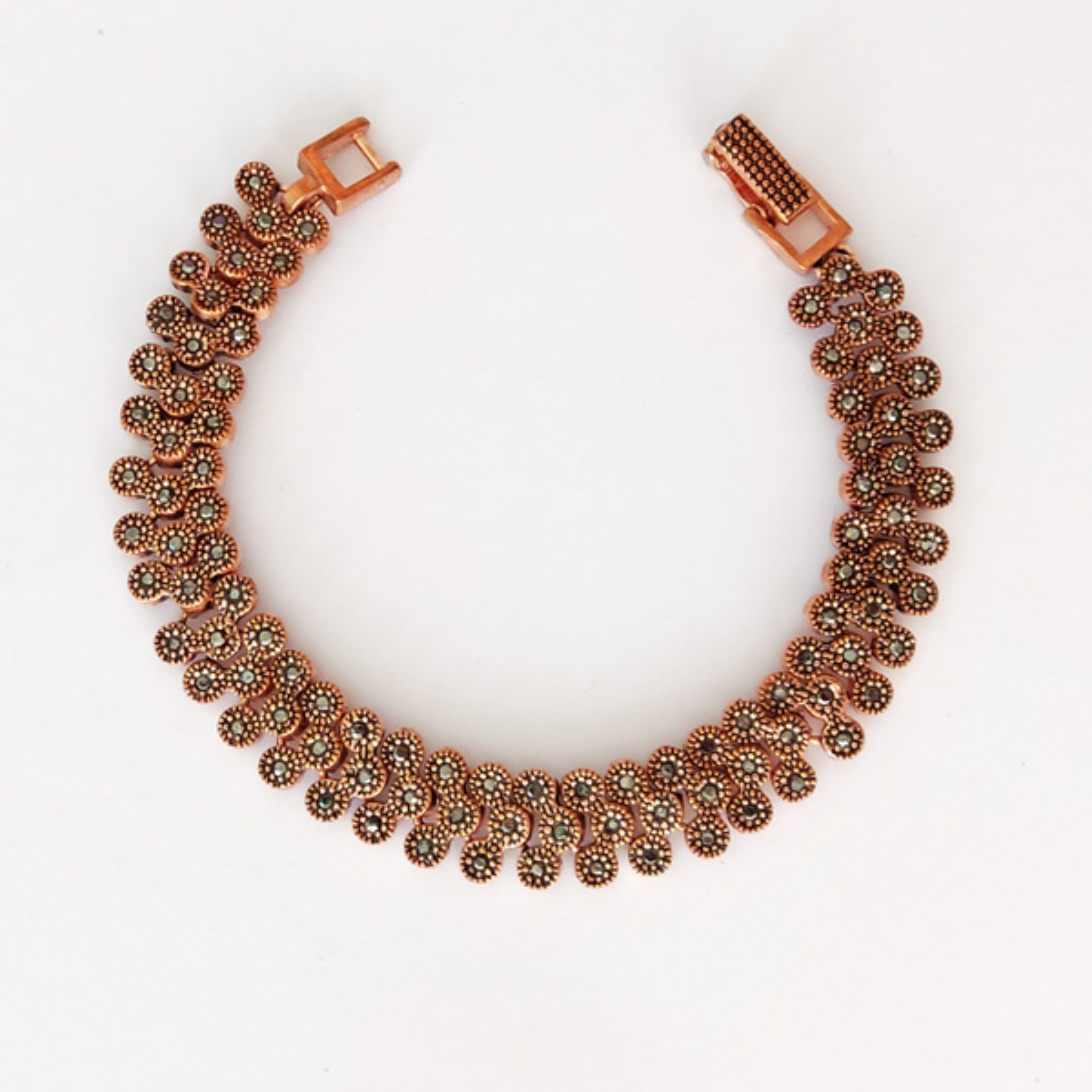 دستبند مسی مارگازیت مولکولی کد JW328