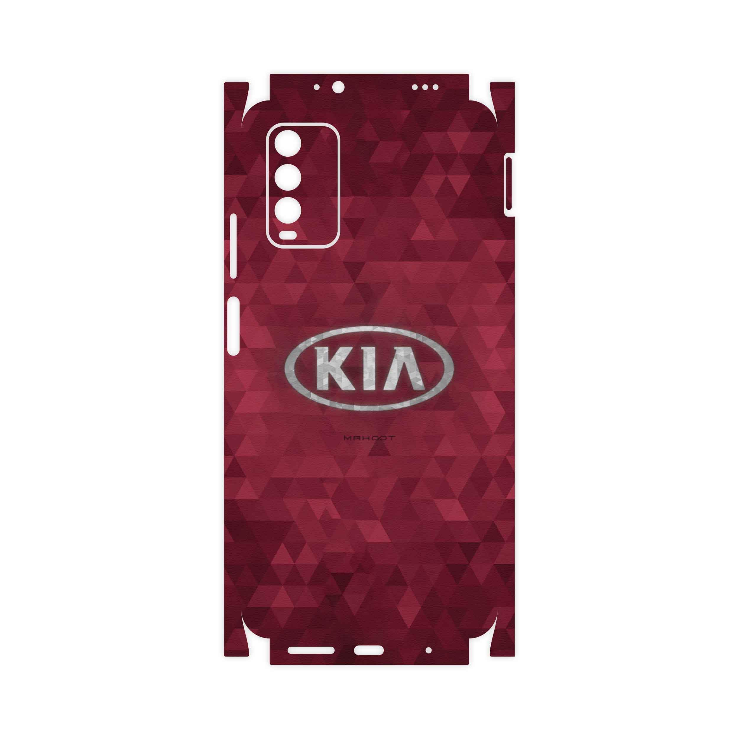 برچسب پوششی ماهوت مدل KIA-Logo-FullSkin مناسب برای گوشی موبایل شیائومی Redmi Note 9 4G