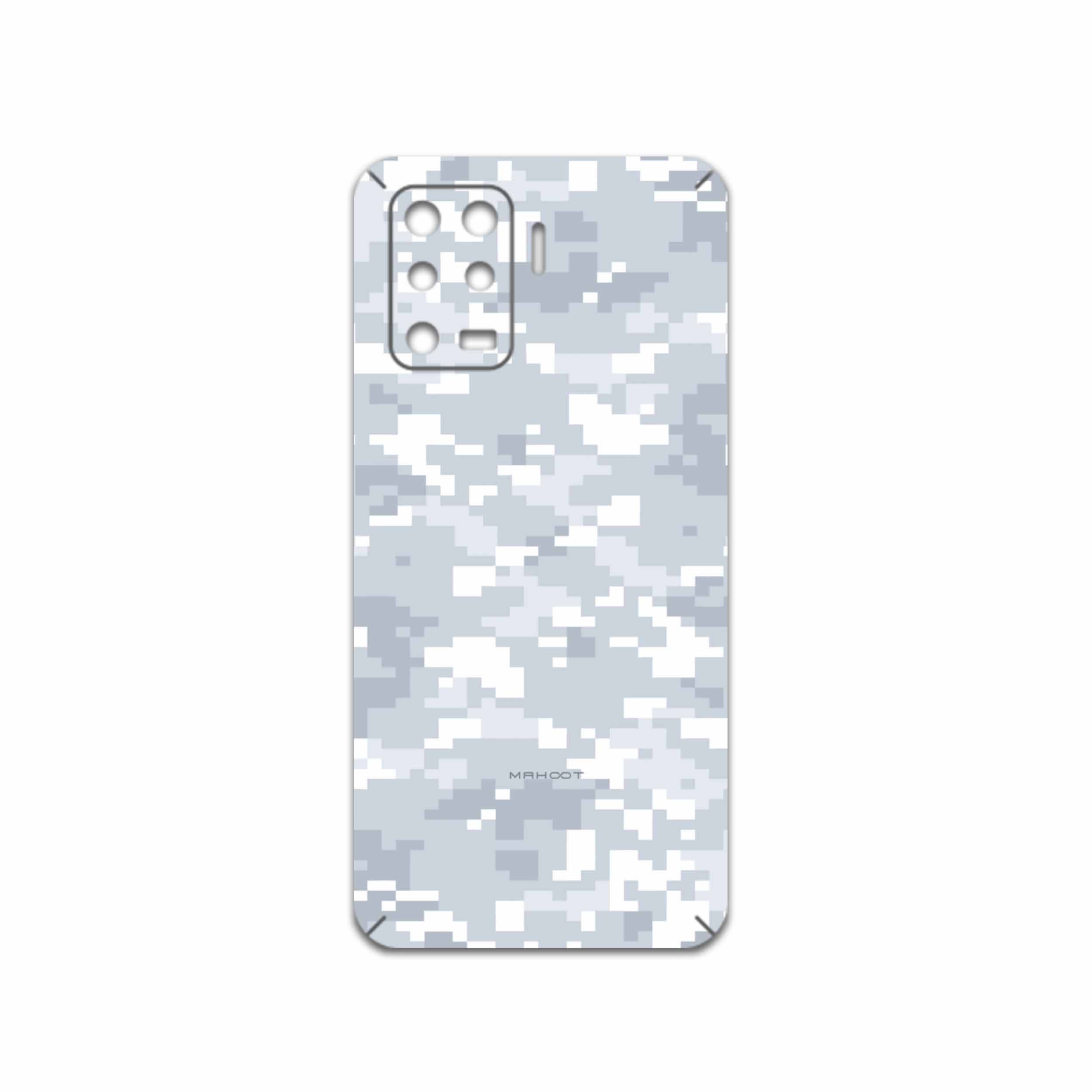 برچسب پوششی ماهوت مدل Army-Winter-Pixel مناسب برای گوشی موبایل اپو A94 4G