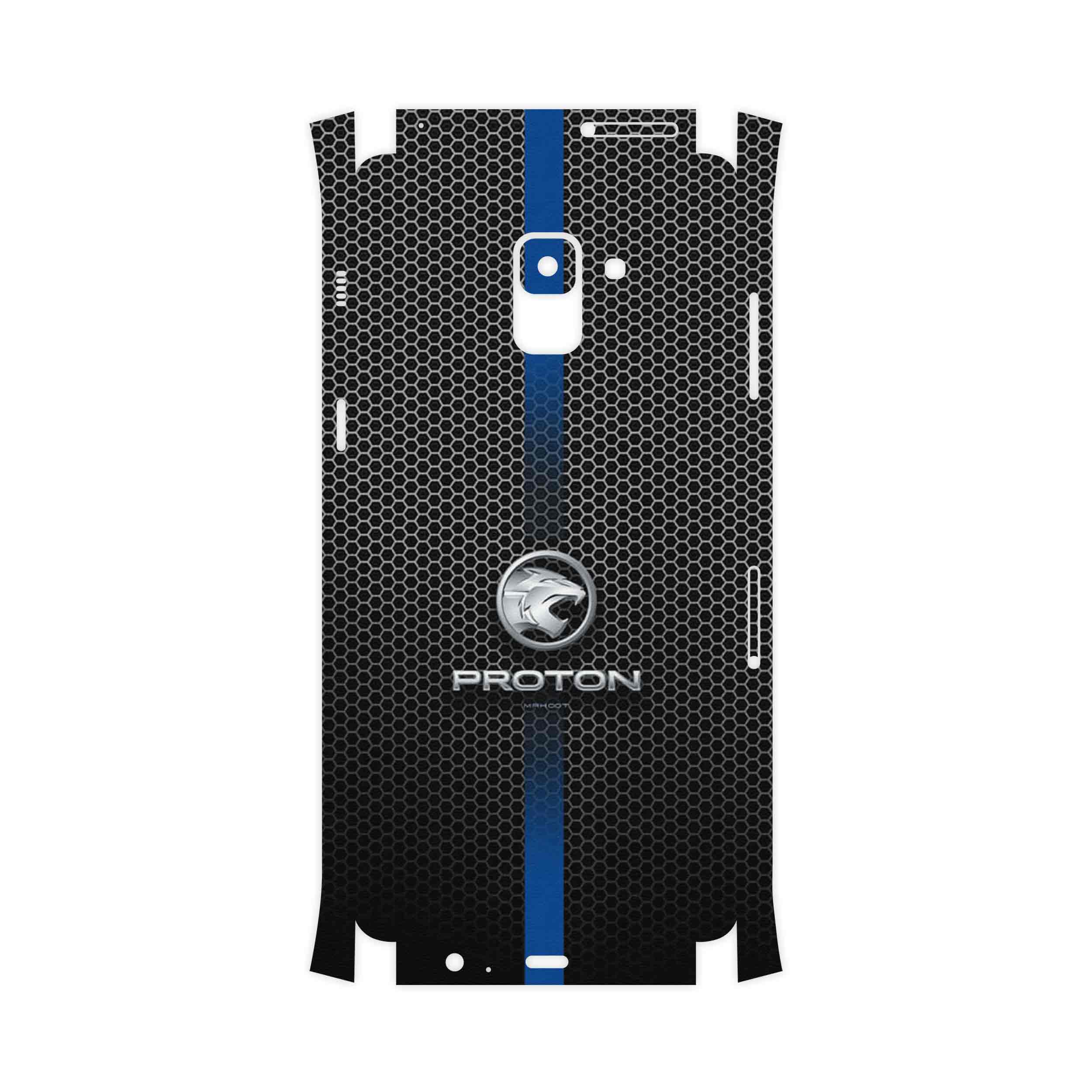 برچسب پوششی ماهوت مدل PROTON-FullSkin مناسب برای گوشی موبایل سامسونگ Galaxy A8 Plus 2018