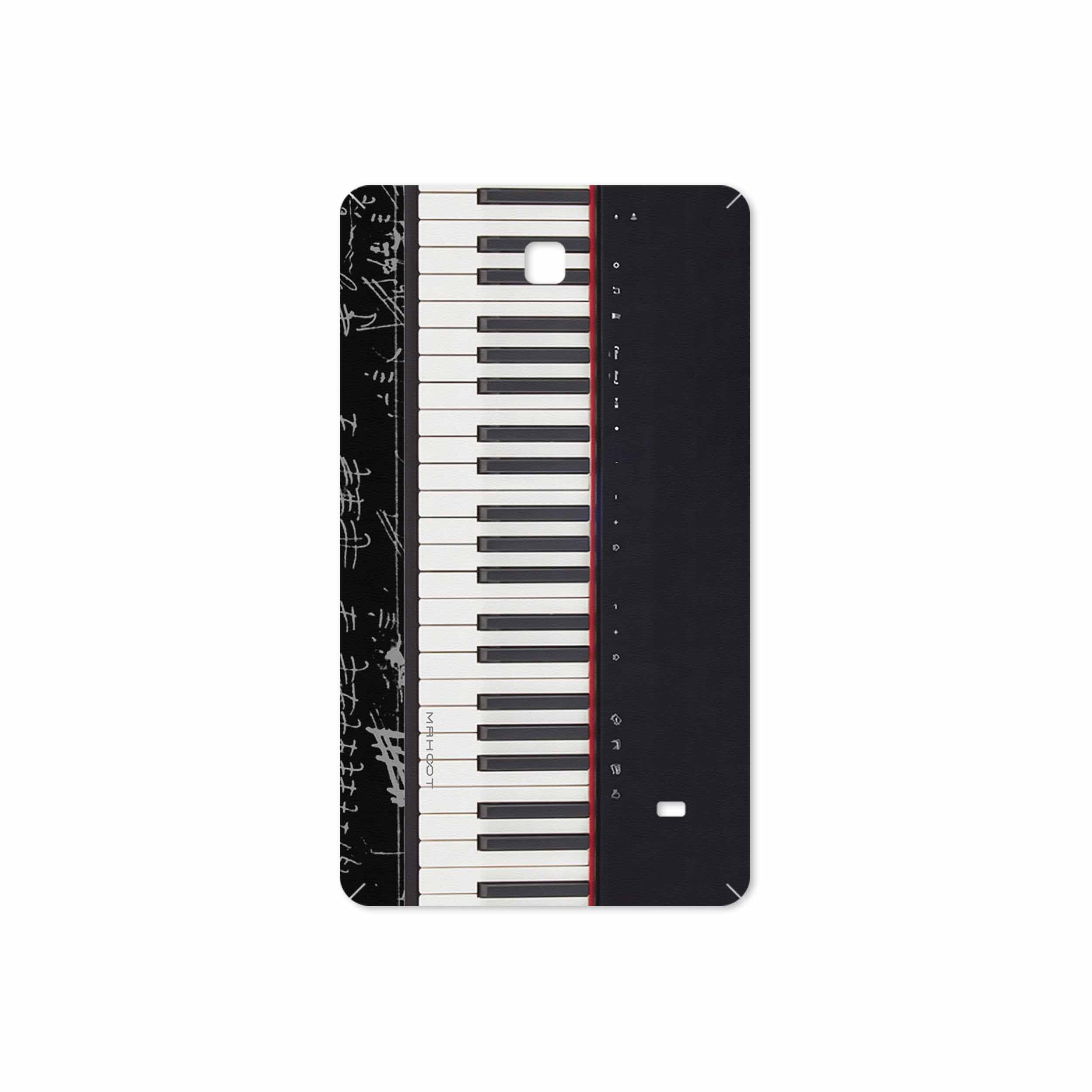 برچسب پوششی ماهوت مدل Piano-Instrument مناسب برای تبلت سامسونگ Galaxy Tab 4 7.0 2014 T231