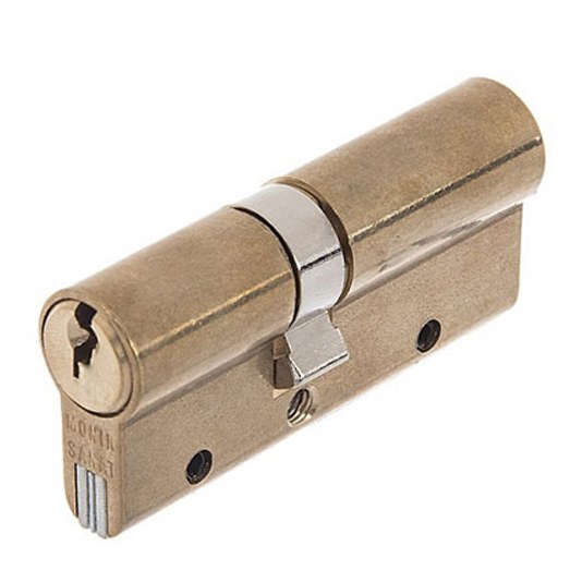 سیلندر قفل 7 سانت  منیر صنعت 7 پله 10 ساچمه (دو شیار پله ای)