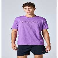 تی شرت بنفش مردانه خدمه آیکون اورجینال Champion