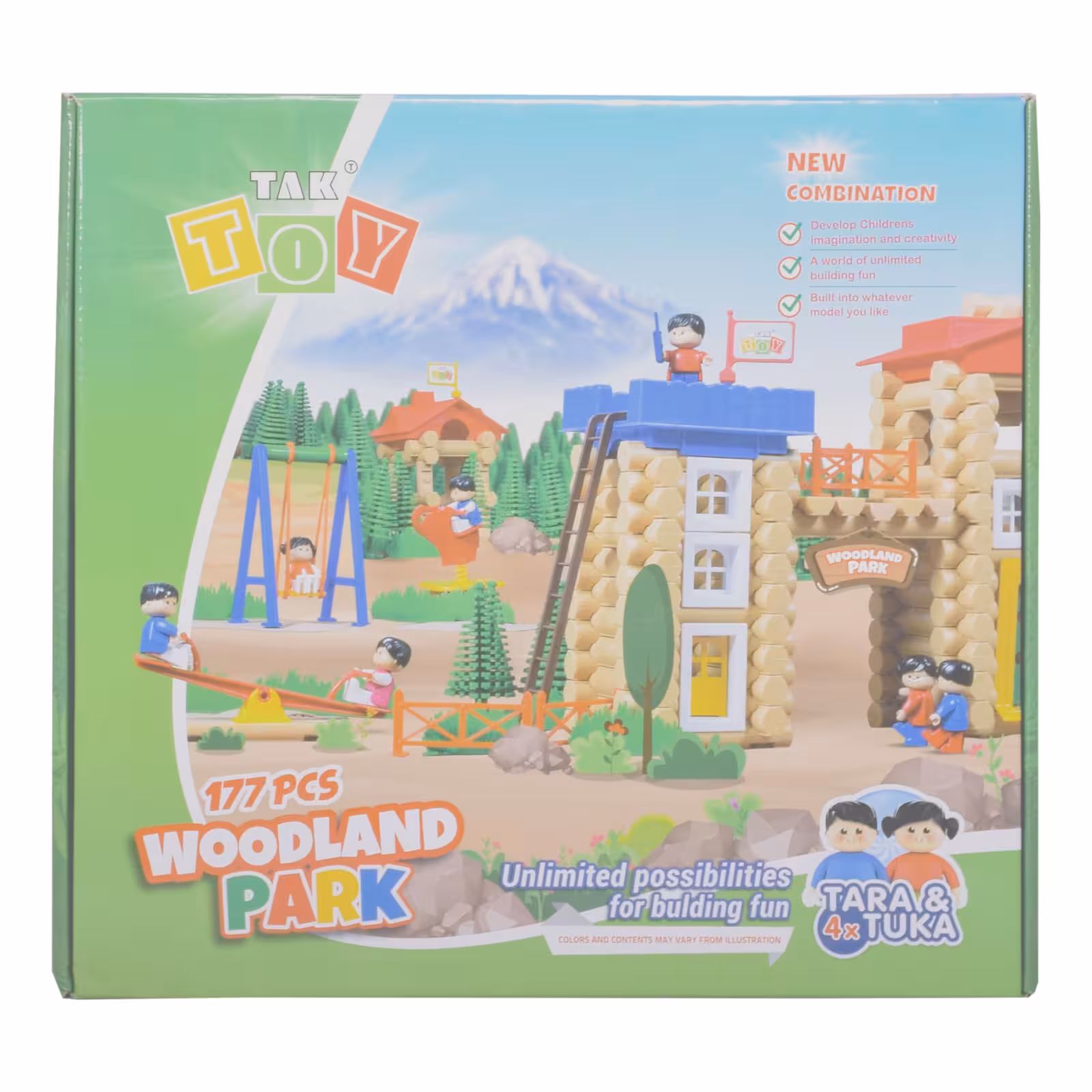 ساختنی تک توی مدل Woodland Park