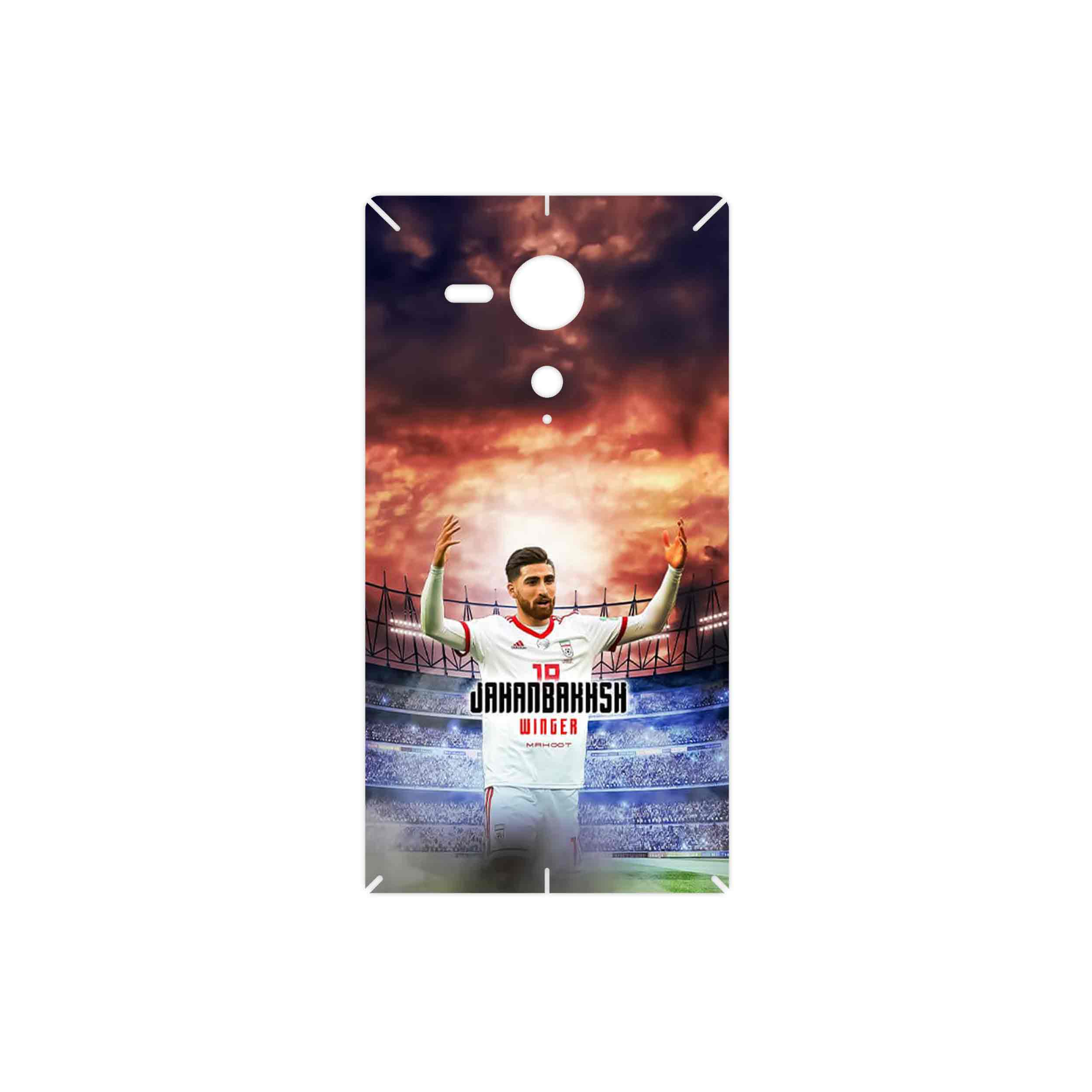 برچسب پوششی ماهوت مدل Alireza Jahanbakhsh مناسب برای گوشی موبایل سونی Xperia SP