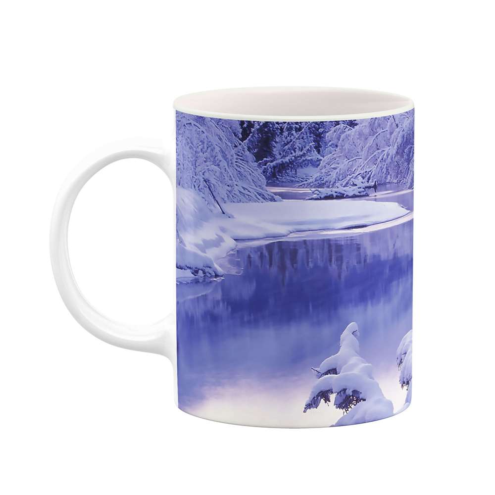 ماگ طرح منظره برفی مدل mgs08002