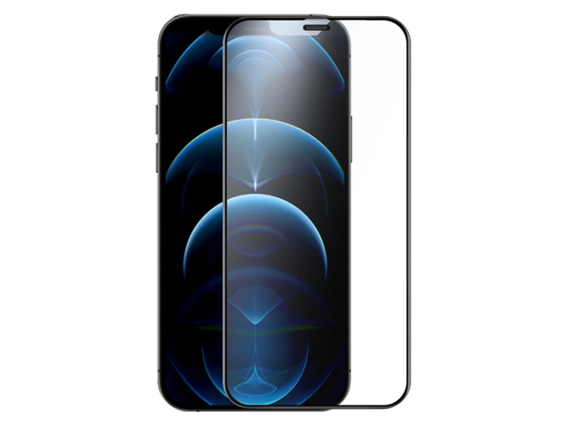 محافظ صفحه نمایش شیشه‌ای مات نیلکین آیفون 12 پرو مکس - Nillkin iPhone 12 Pro Max FogMirror Full coverage matte tempered glass