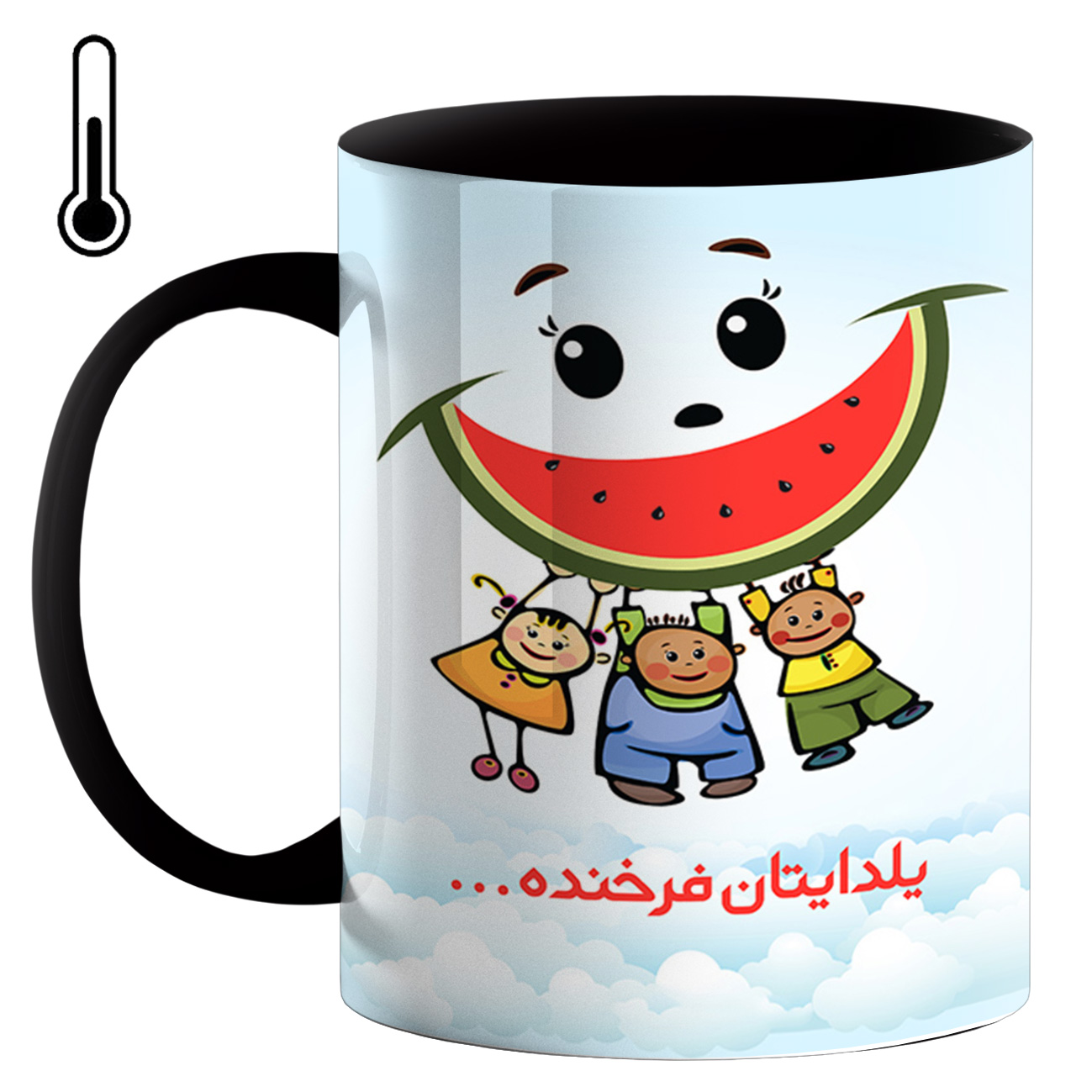 ماگ حرارتی طرح شب یلدا کد 1700