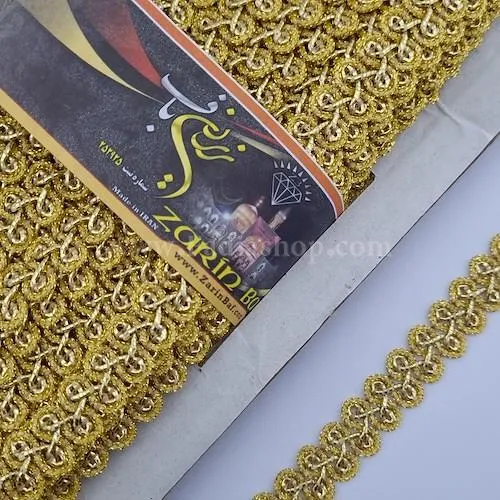 یراق نوار 15 طلایی کد 108