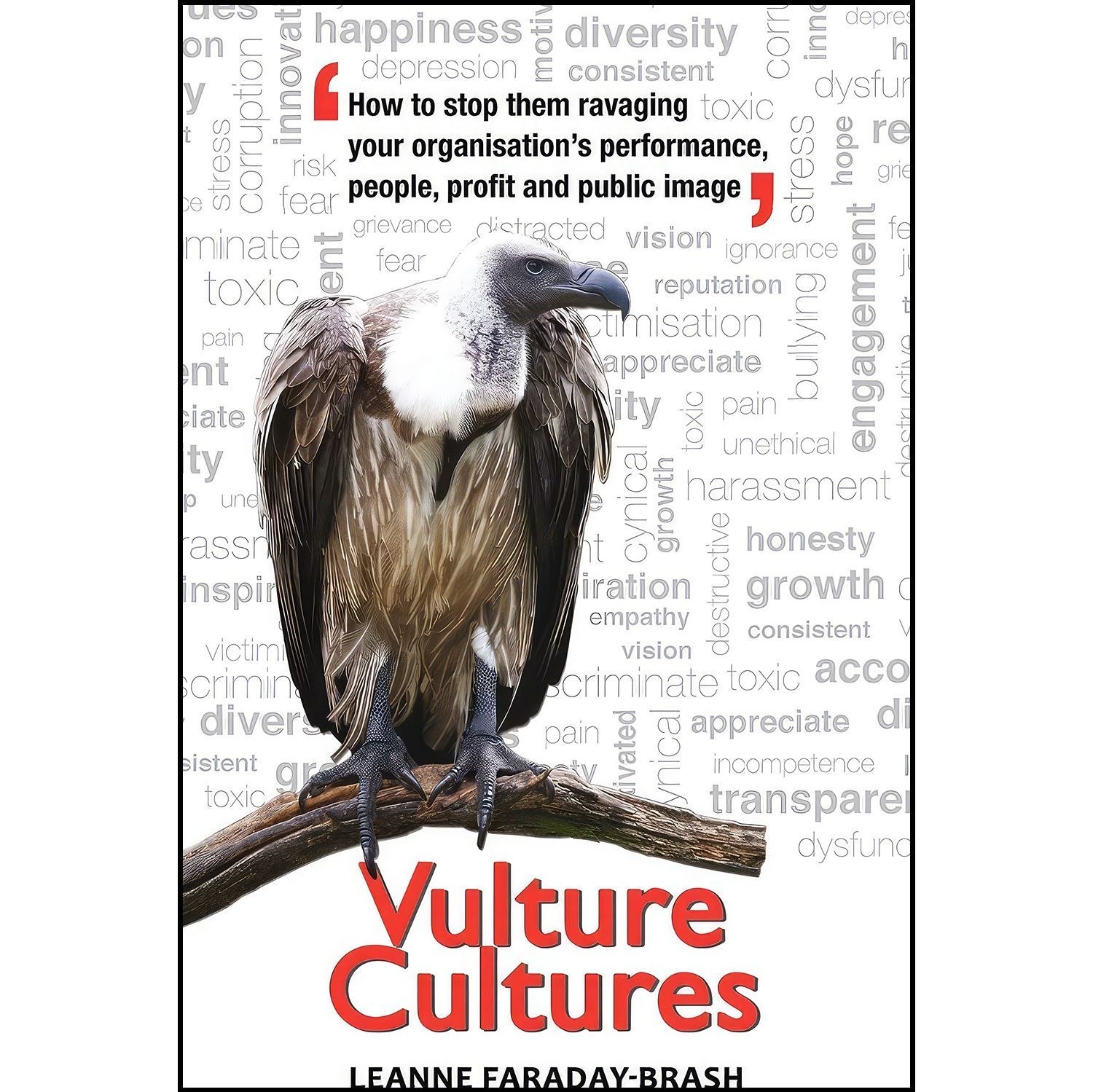 کتاب زبان اصلی Vulture Cultures اثر Leanne FaradayBrash