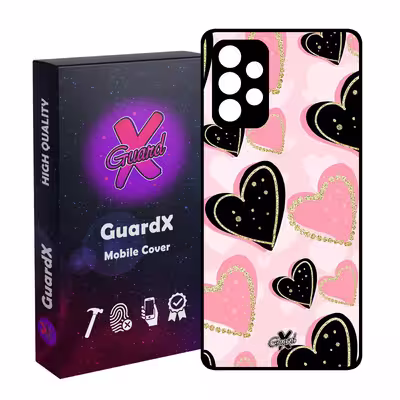 کاور گارد ایکس طرح Love مدل Glass10106 مناسب برای گوشی موبایل سامسونگ Galaxy A32 4G