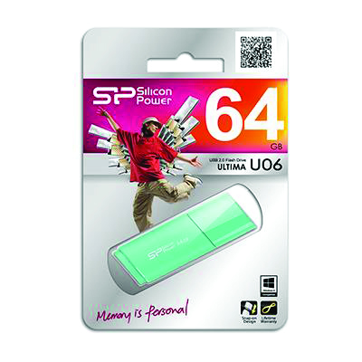 فلش سیلیکون پاورUltima U06 ظرفیت 64 گیگابایت