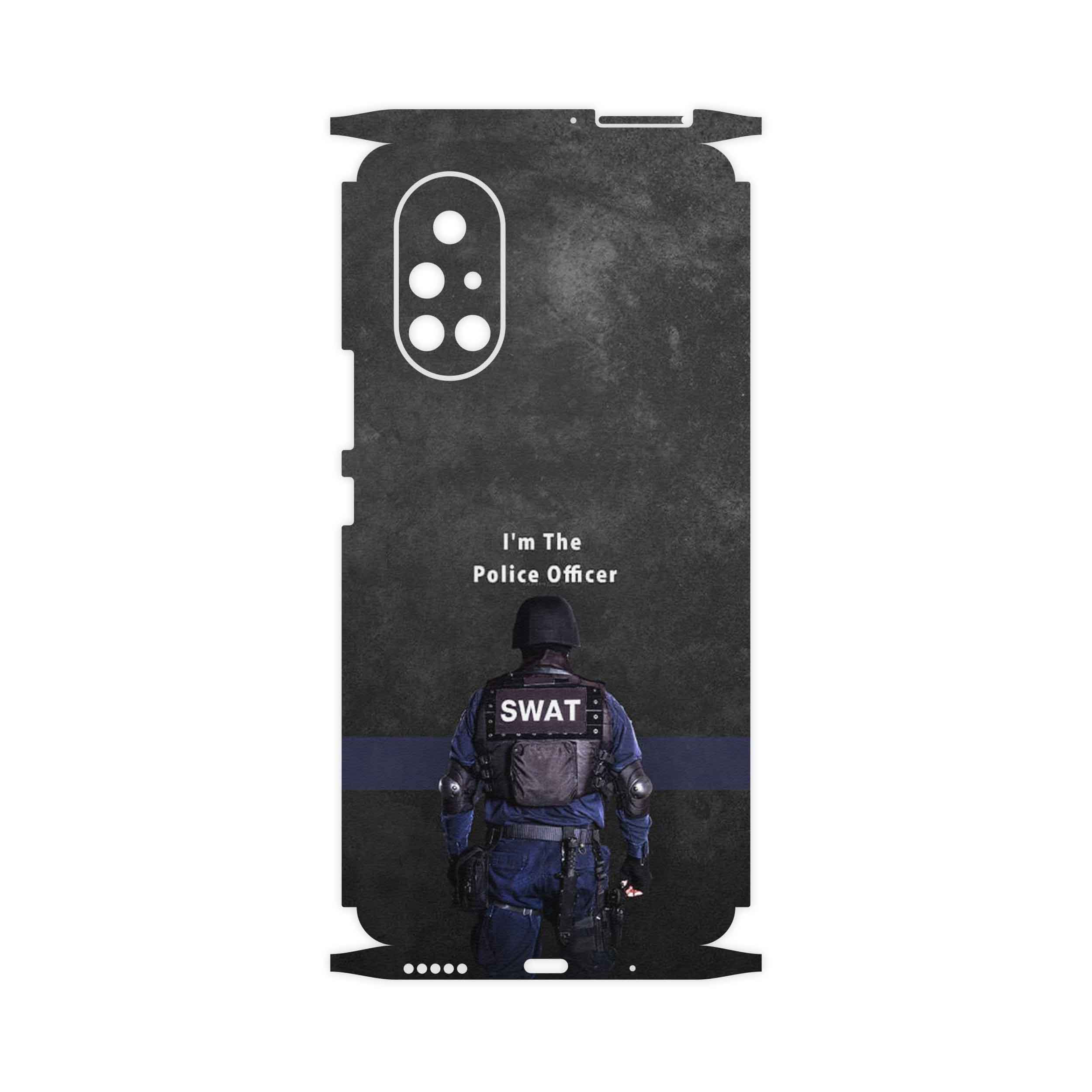 برچسب پوششی ماهوت مدل Police Officer-FullSkin مناسب برای گوشی موبایل هوآوی Nova 8