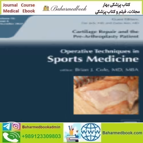 Operative Techniques in Sports Medicine Volume 30 Issue 1 to 4