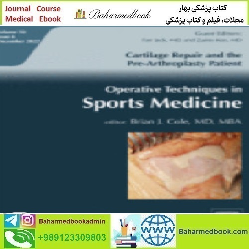 Operative Techniques in Sports Medicine Volume 30 Issue 1 to 4