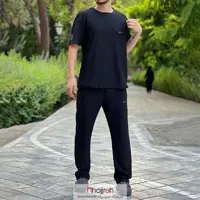 اطلاعات ، قیمت و خرید ست تیشرت و شلوار نایک NIKE مشکی کد VM1507