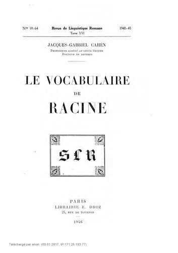 خرید و دانلود نسخه کامل کتاب Revue de linguistique romane