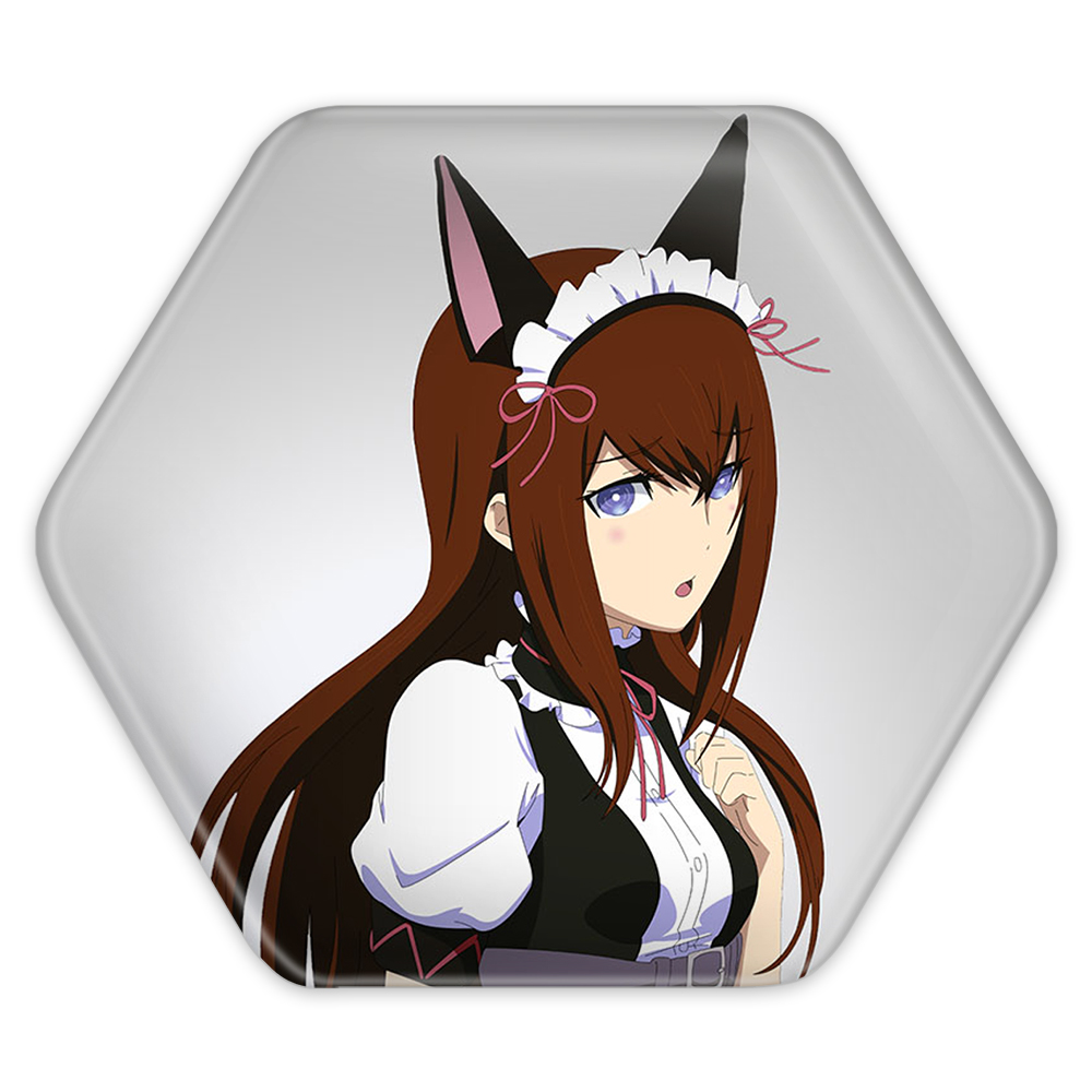 پیکسل خندالو طرح ماکیسه کوریسو انیمه دختر مدل شش ضلعی کد 12131