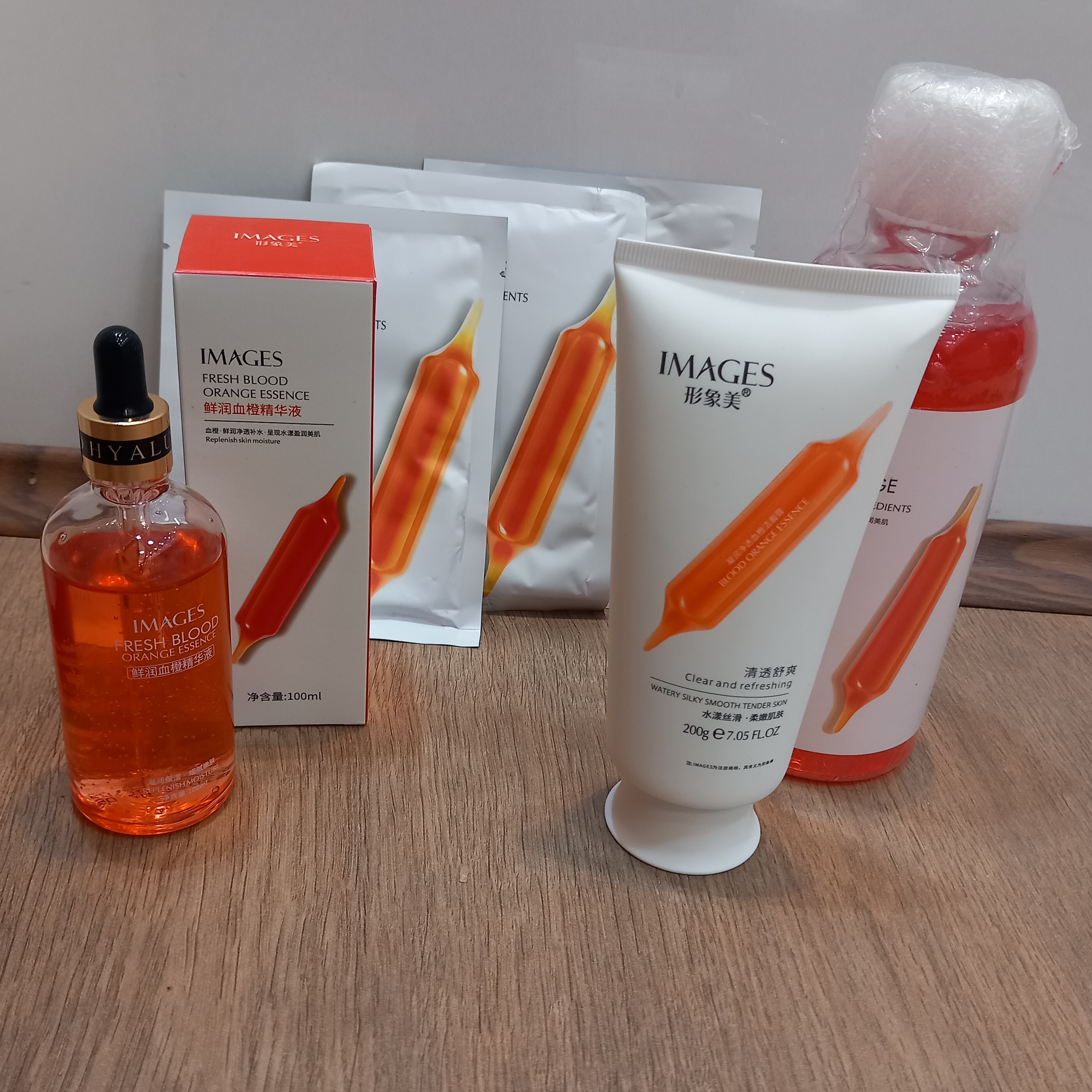 ست پرتقال خونی ایمیجز محصولات پوست مهتا