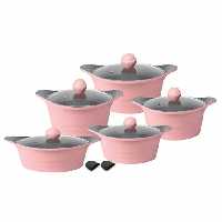 سرویس قابلمه 12 پارچه MGS طرح کره ای C