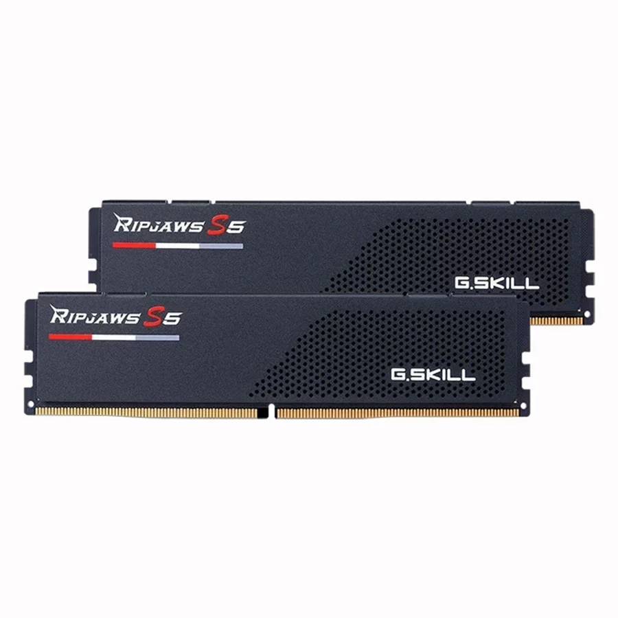 رم دسکتاپ DDR5 دو کاناله 6000 مگاهرتز CL30 جی اسکیل مدل Ripjaws S5 ظرفیت 32 گیگابایت