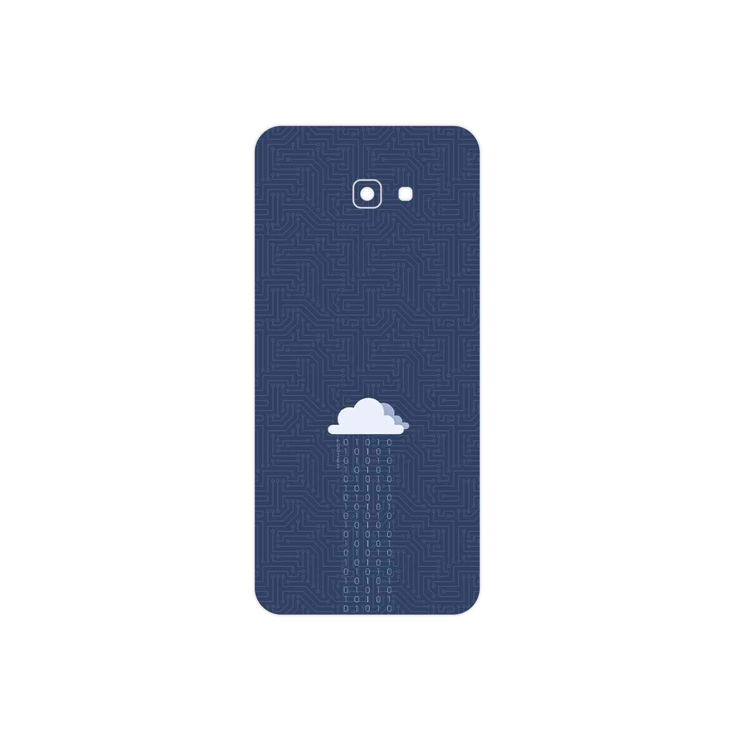 برچسب پوششی ماهوت مدل Minimal Data Cloud مناسب برای گوشی موبایل سامسونگ Galaxy J4 Plus