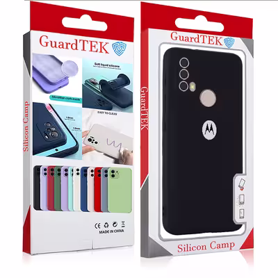 کاور گاردتک مدل SiliCamp مناسب برای گوشی موبایل موتورولا Moto E40 / E30